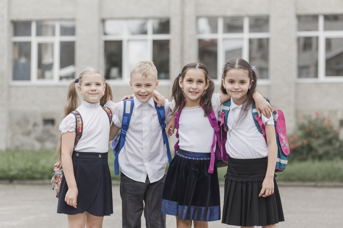 Фотосессия первоклассника