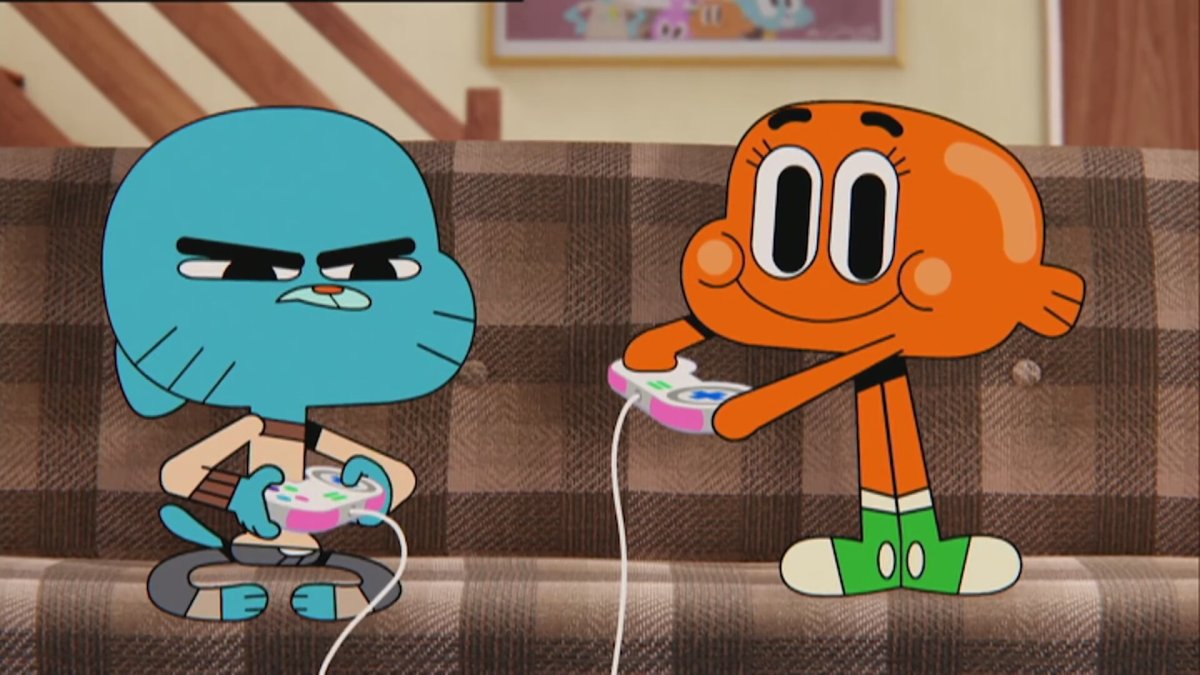 Удивительный мир Гамбола Гамбола и Дарвин