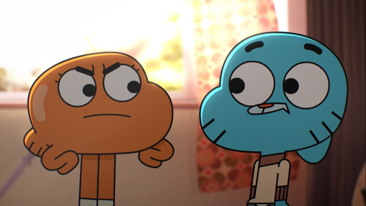 Удивительный мир Гамбола Дарвин злой