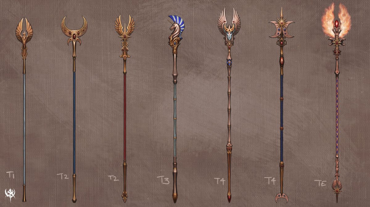 Посох хаоса вархаммер