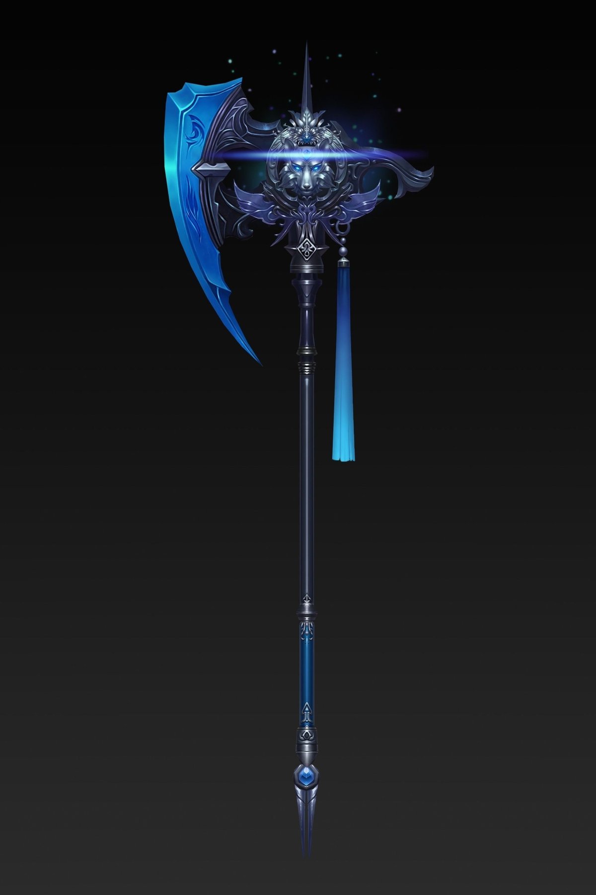 Алебарда Холодное оружие аниме