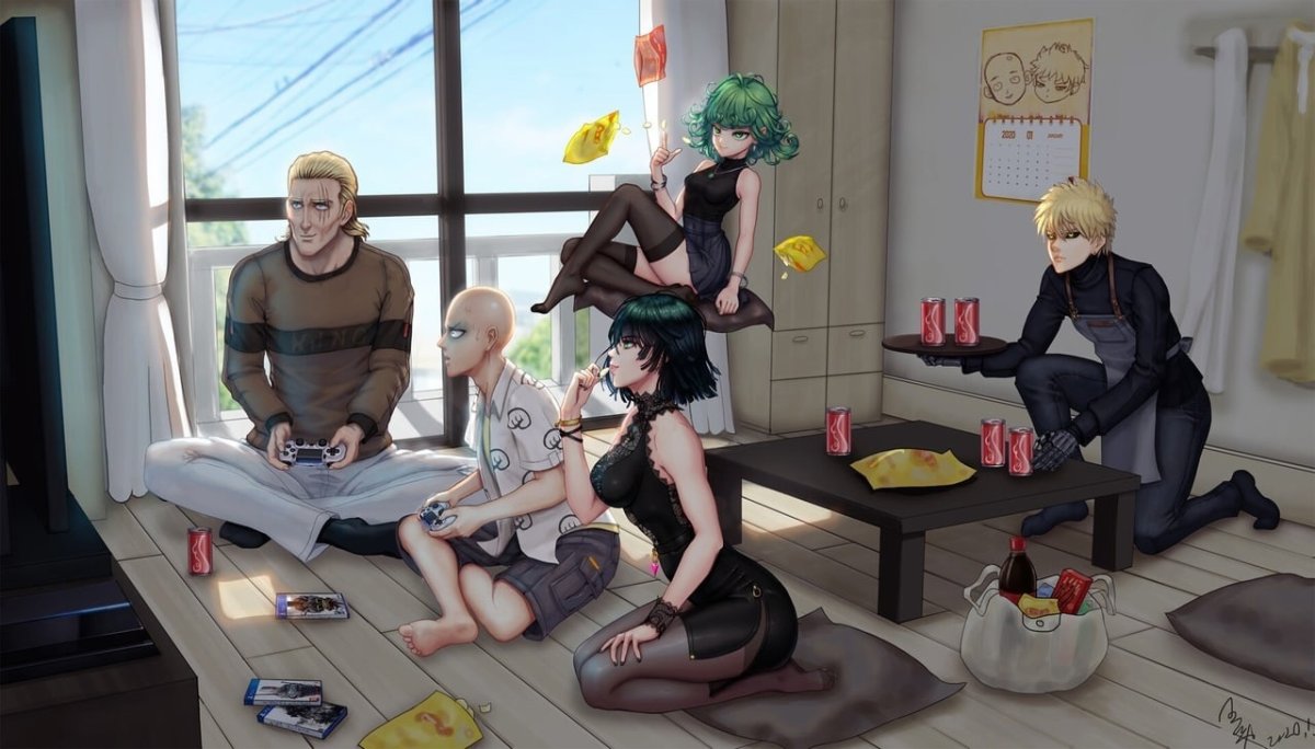 Onepunchman тацумаки монстр