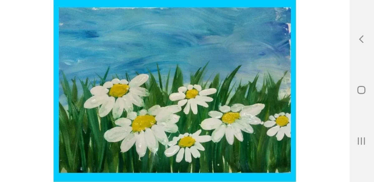 Летнее рисование для детей