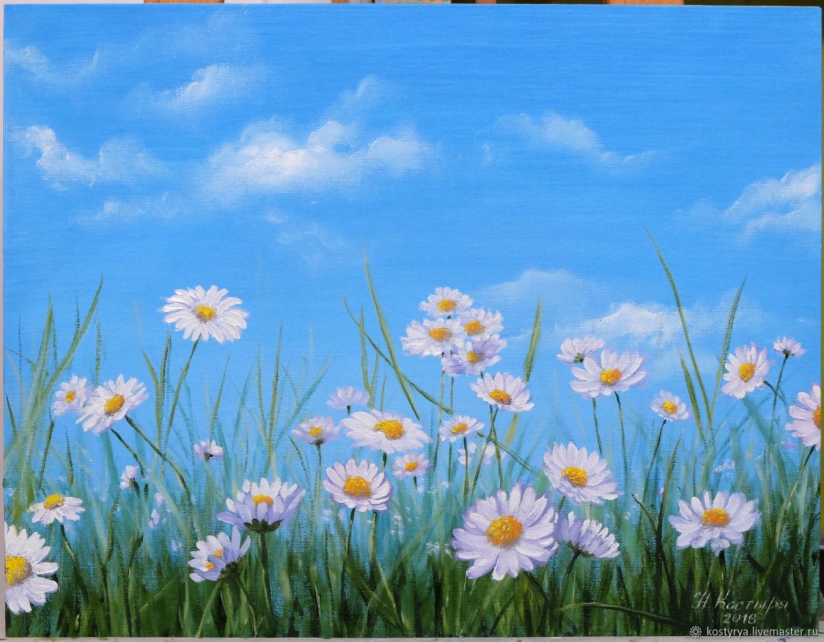 Поле цветов