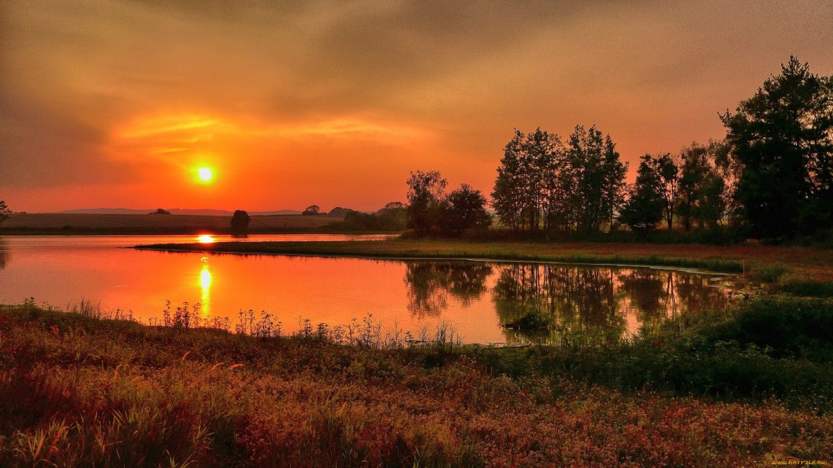 Природа вечер