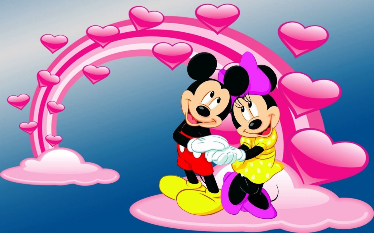 Микки Маус и Минни Маус