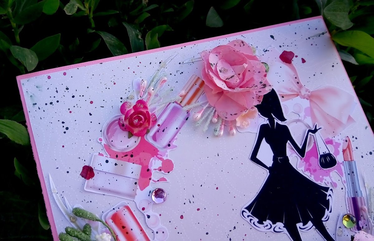 Гламурные открытки с днем рождения девушке