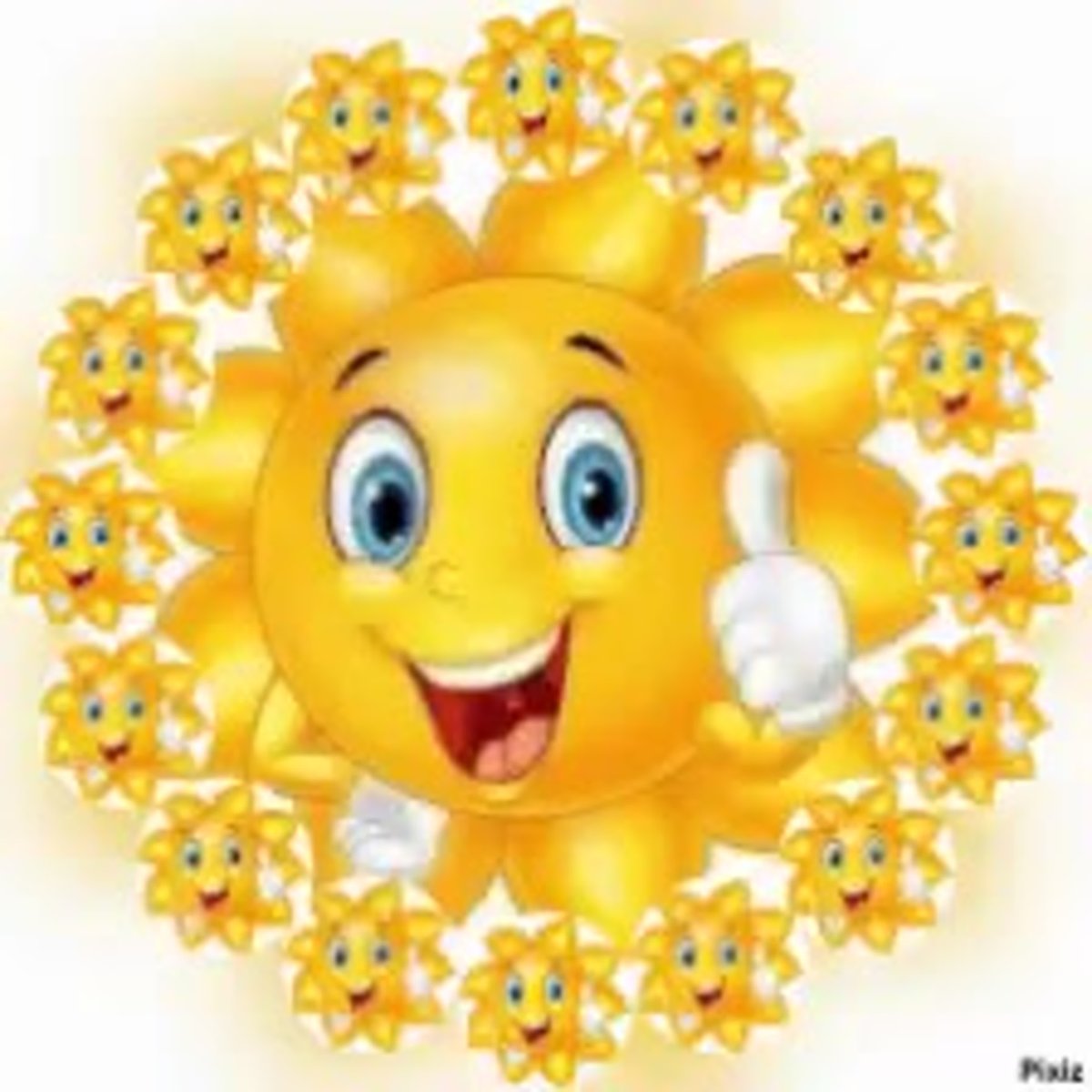 Смайлик добрая улыбка