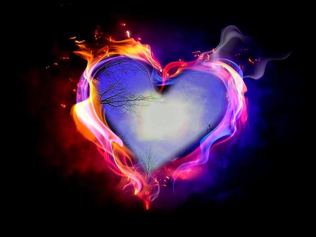 Сердце красиво