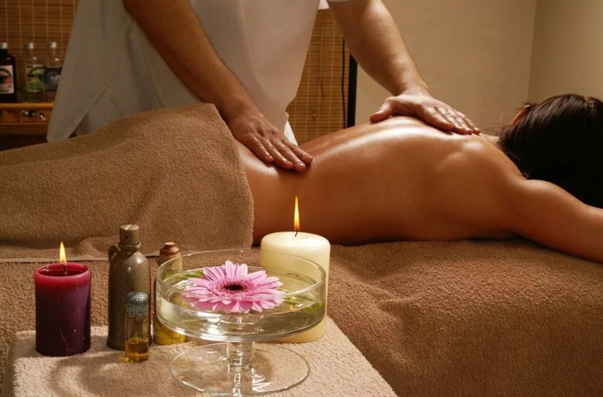 Массаж спины