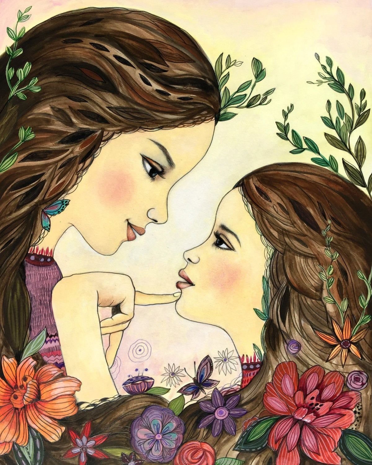 Рисунок на день мамы