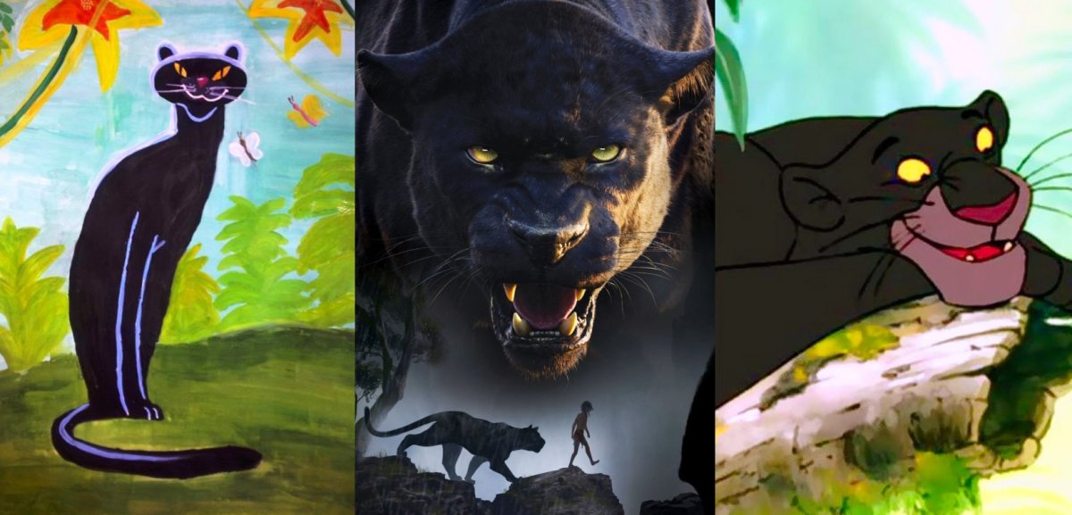 Картина по номерам черная пантера