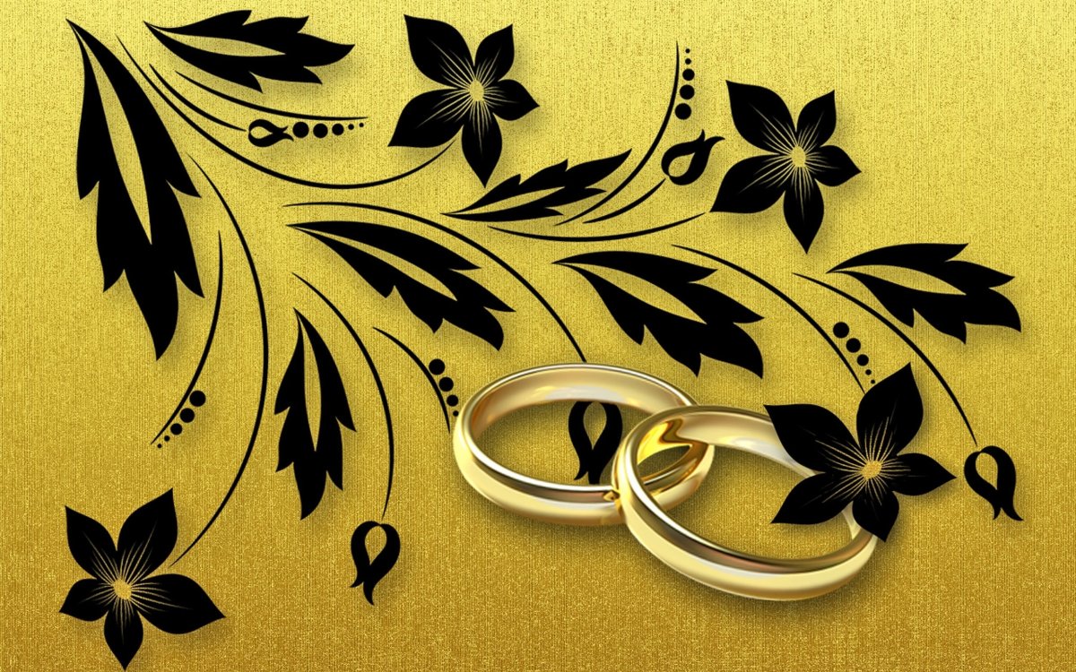 Символ золотой свадьбы
