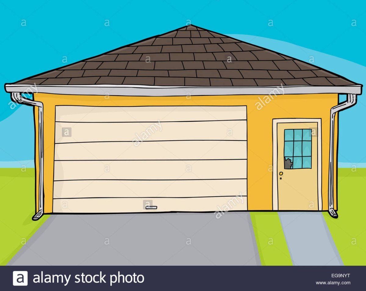 Гараж мультяшные