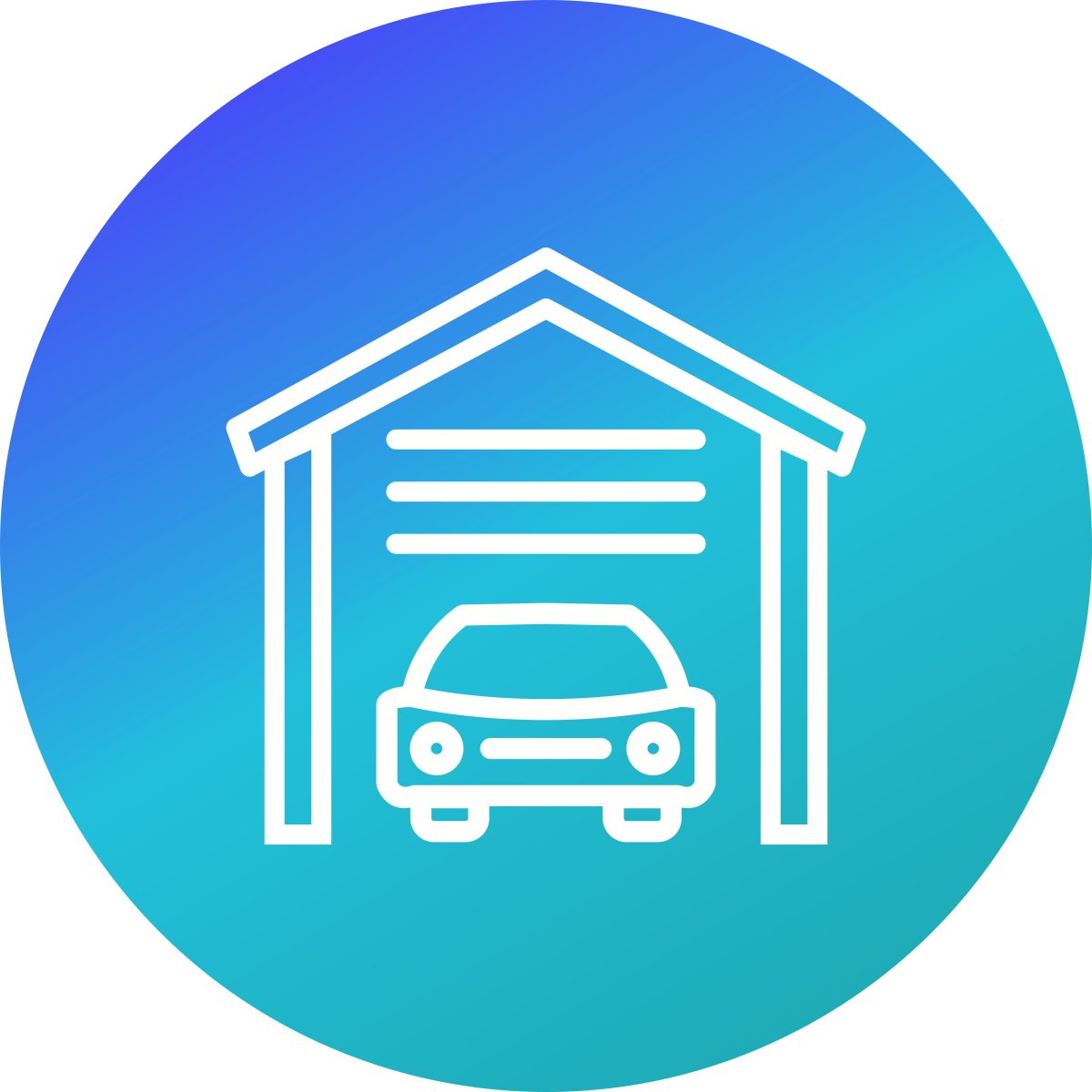 Гаражные ворота иконка