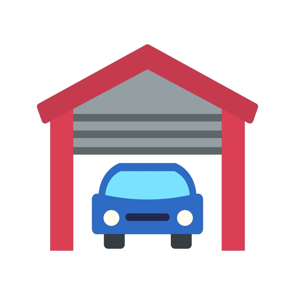 Гараж вектор