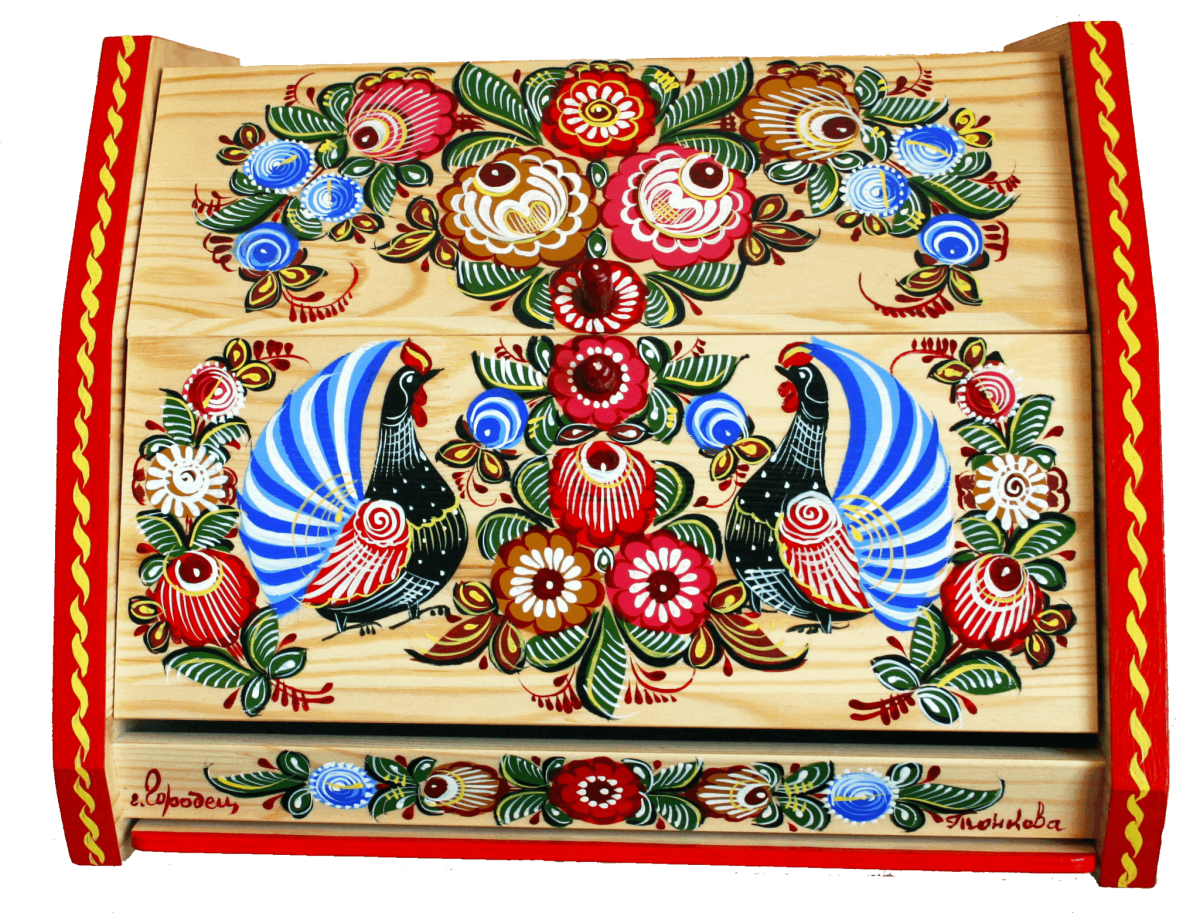 Нижегородские промыслы Городецкая роспись