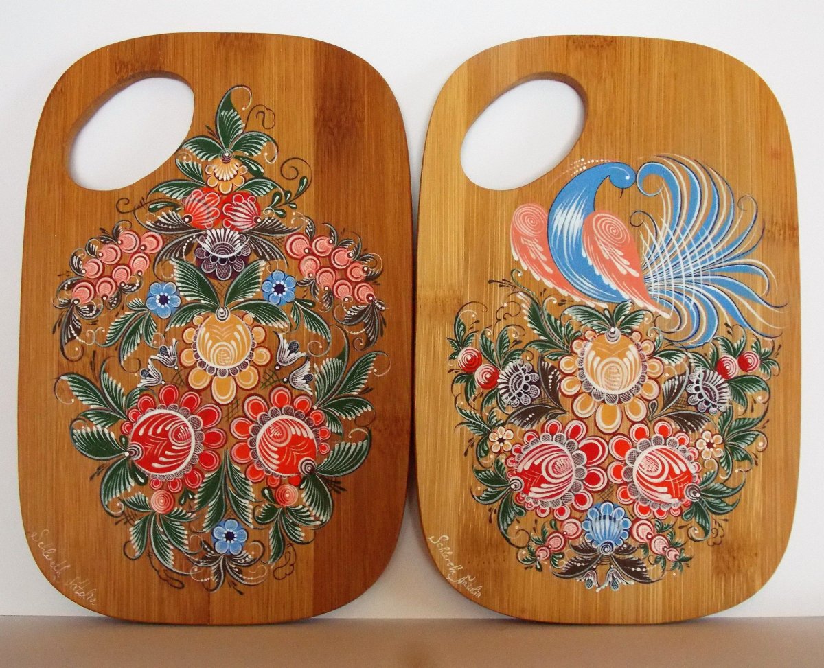 Роспись по дереву для детей