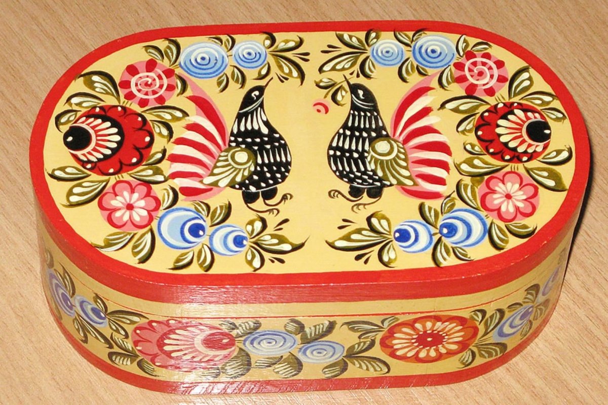 Городецкая роспись