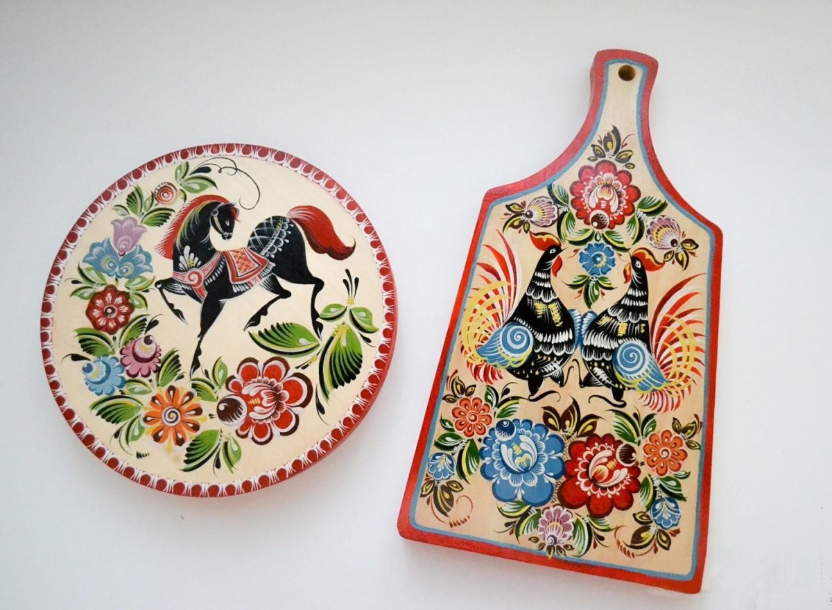 Городецкая роспись Городецкий фазан