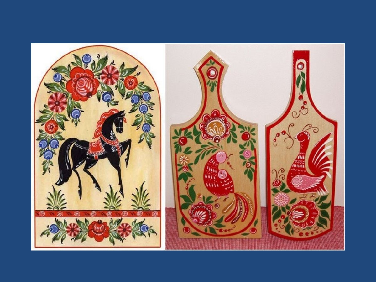 Городецкая досточка