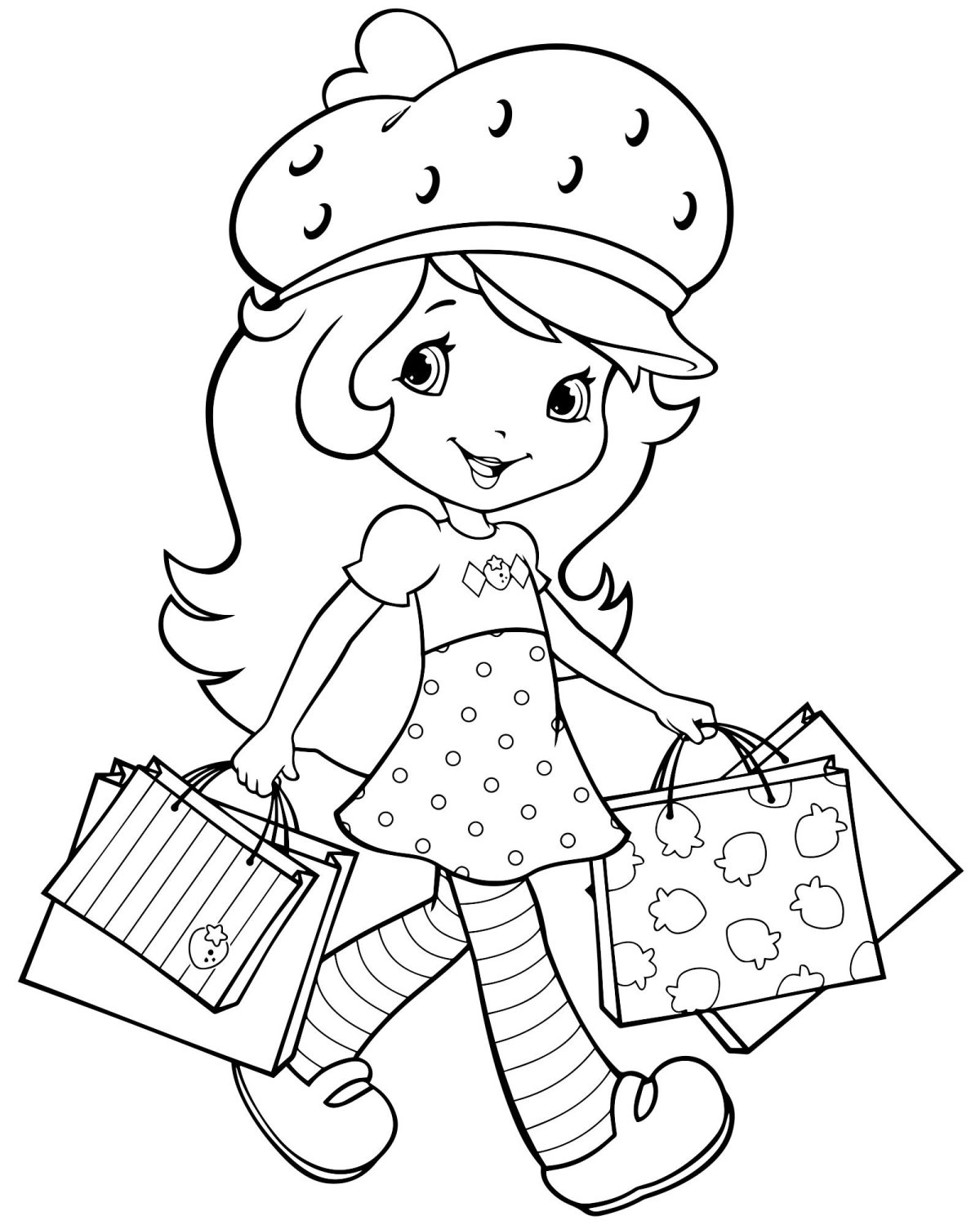 Раскраска для девочек