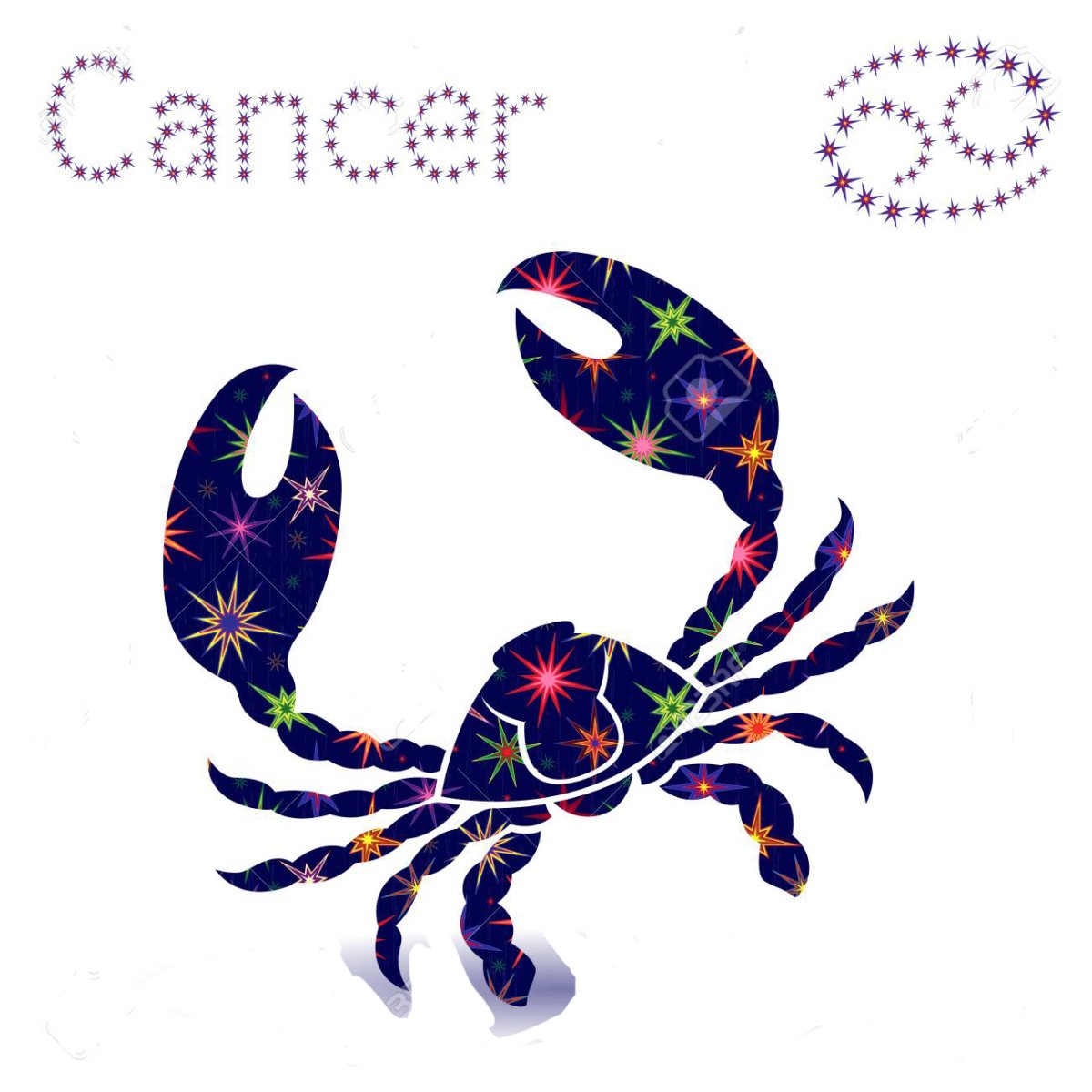 Рак граффити знак зодиака