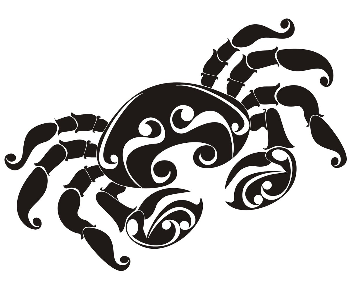 Рак граффити знак зодиака