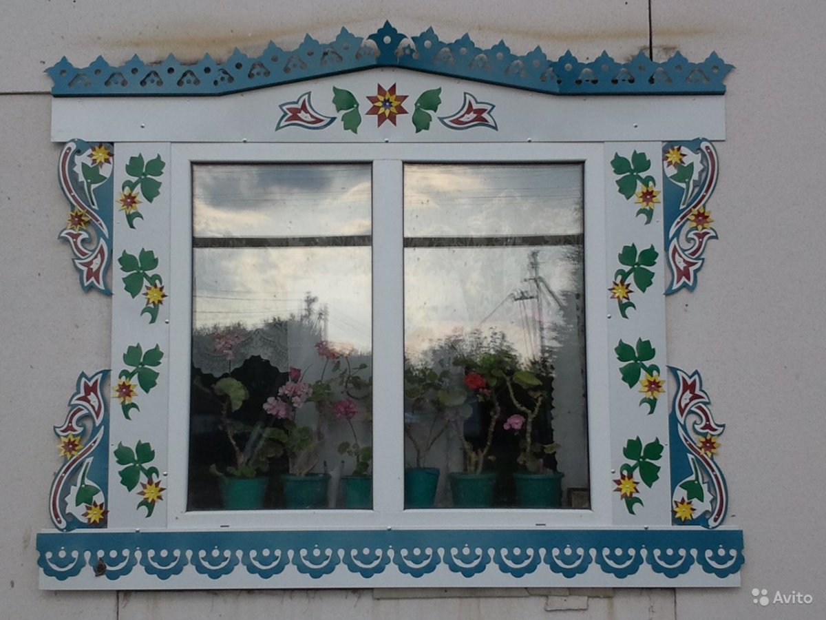 Расписные наличники