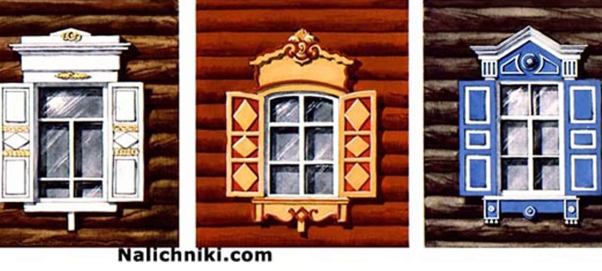 Окно русской избы рисунок