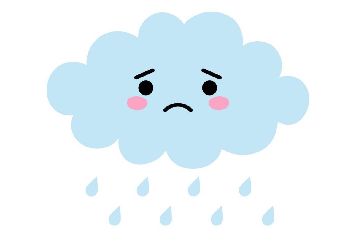 Грустное облачко
