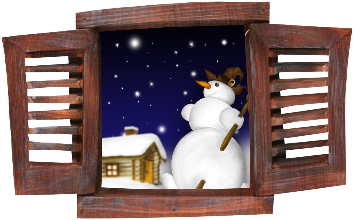 Новогодние ставни