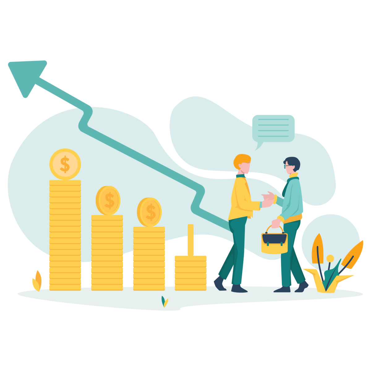Инвестиции иллюстрация