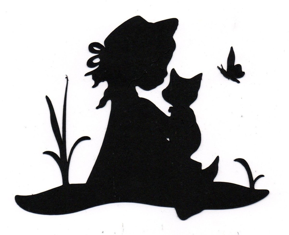 Силуэт стройной женщины