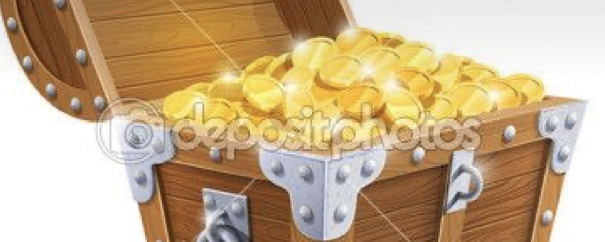 Сундук с сокровищами на пляже