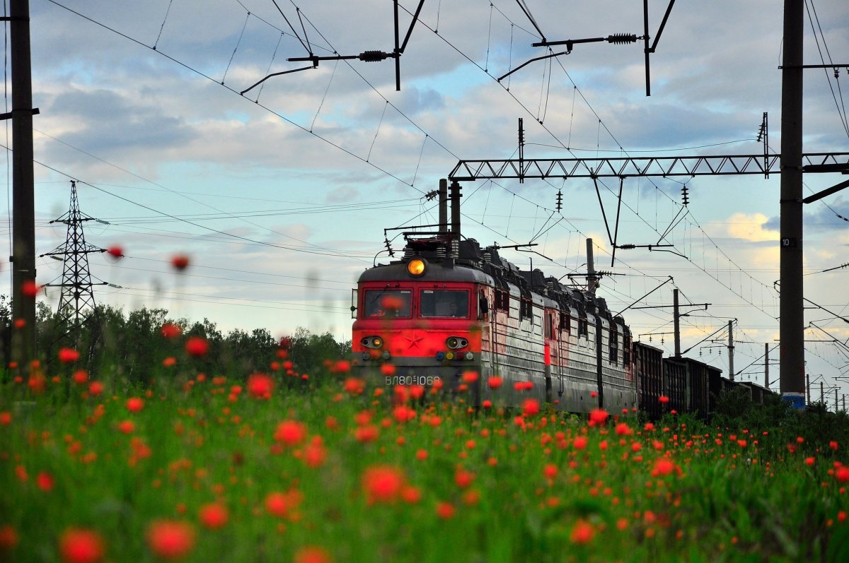 ЖД поезд
