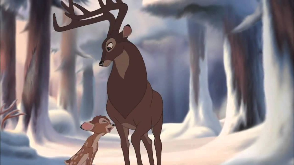 Снежная Королева Герда на олене