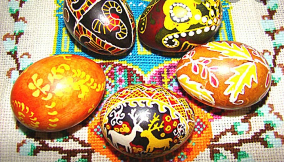 Пасхальные писанки» 1 урок