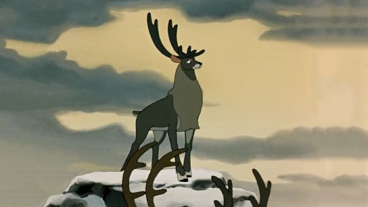 Верхом на олене арт