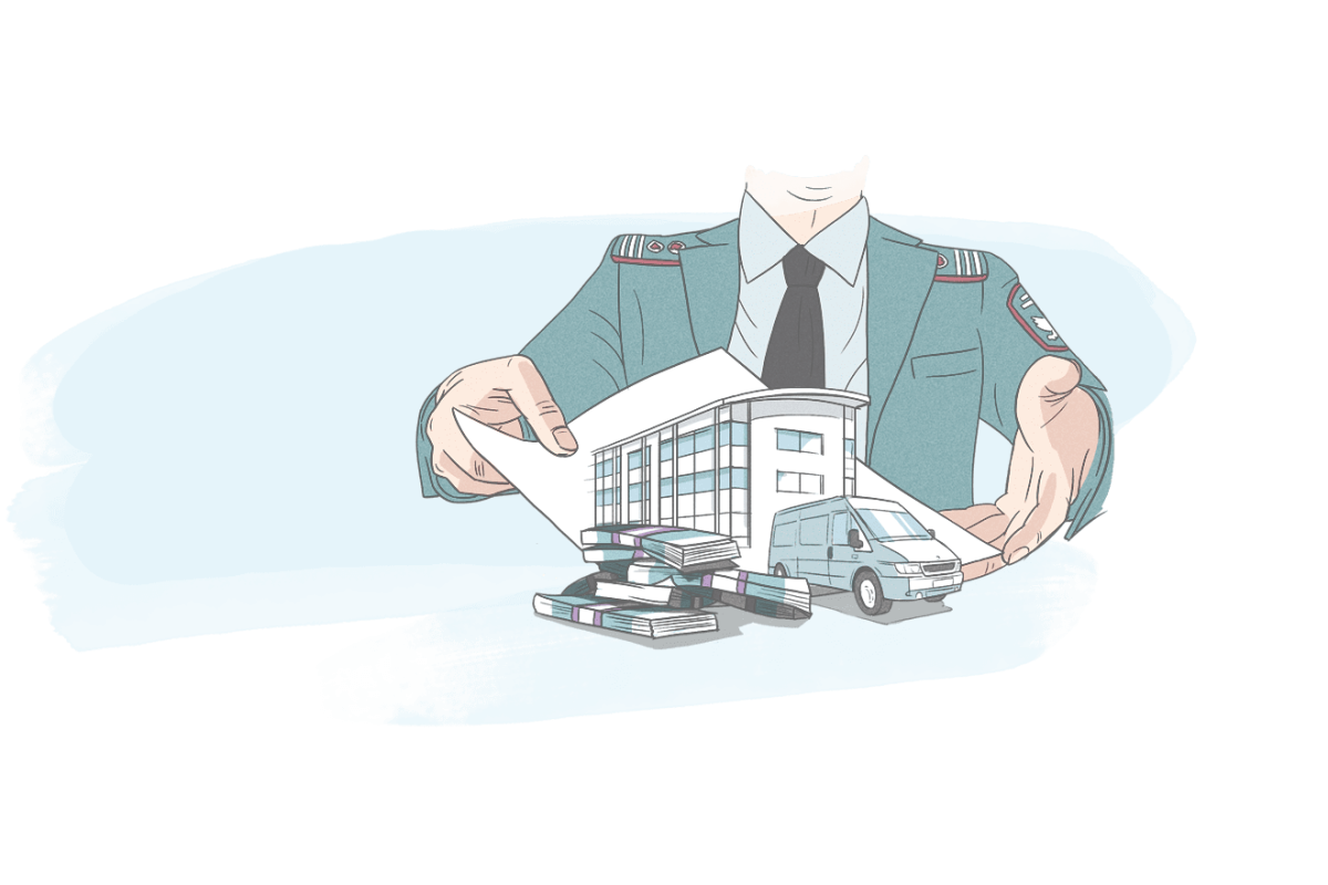 Таможенник мультяшный