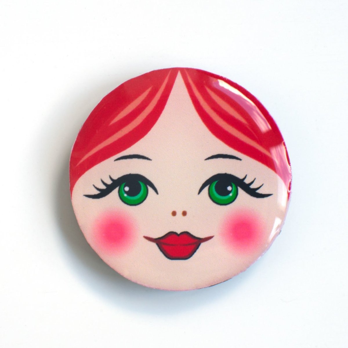 Лицо матрешки