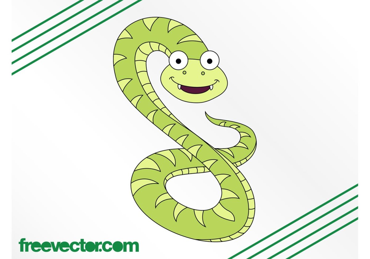 Длинная и короткая змея