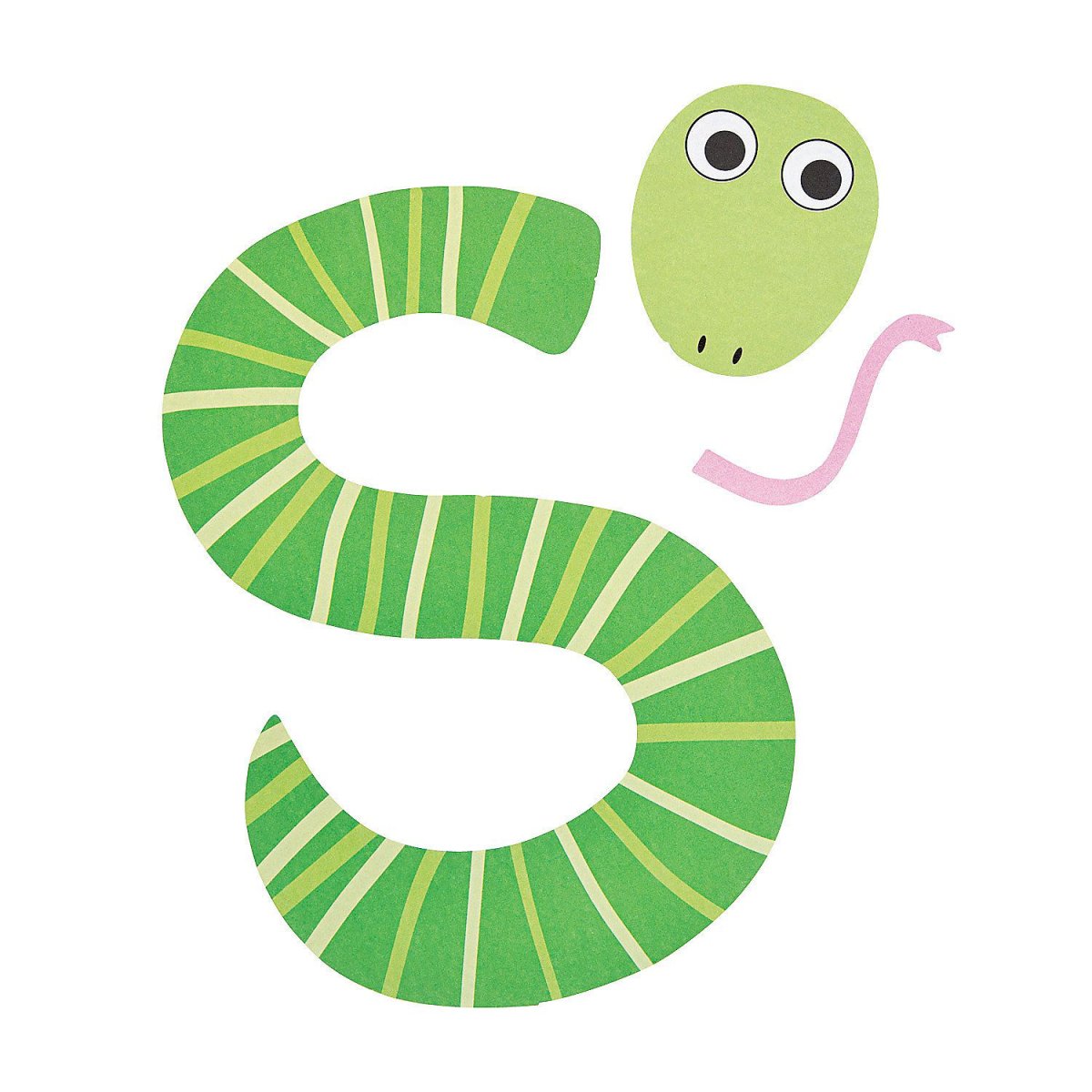 Змея буквой s