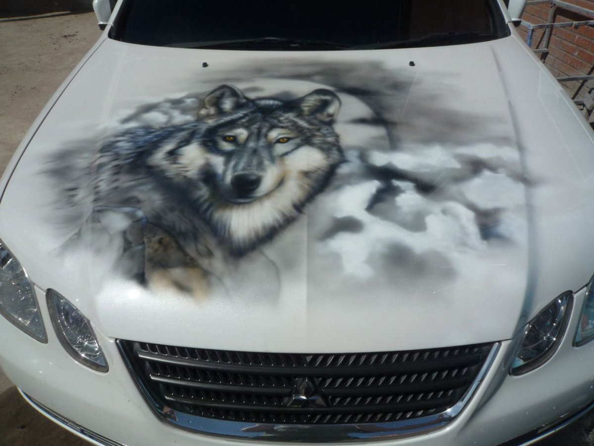 Винилография хаски