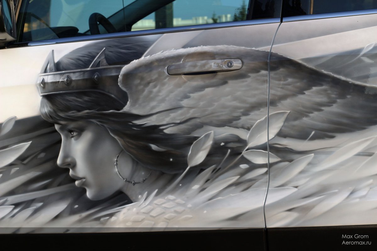 Макс Гром аэрография