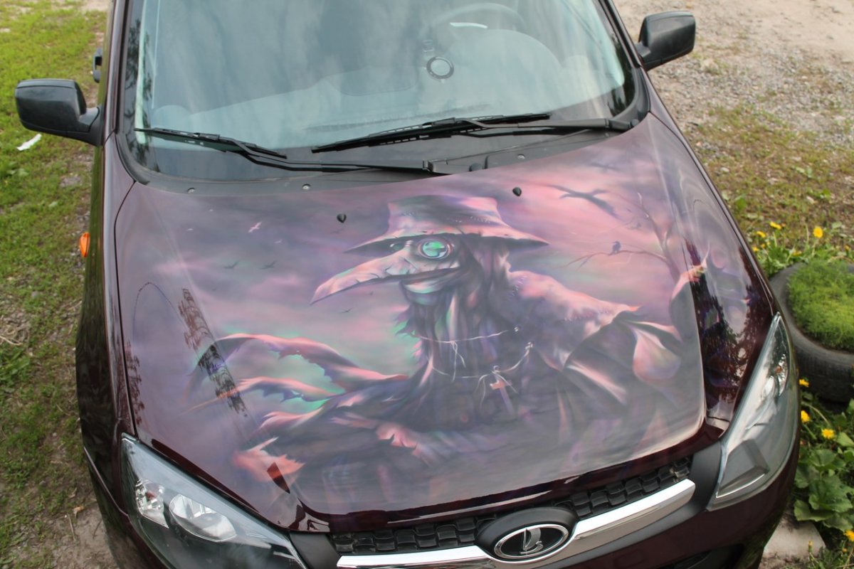 Калина-2 универсал аэрография