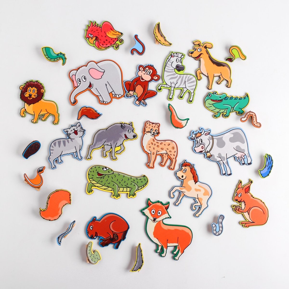 Игра "чей хвост ?" Сибирские игрушки