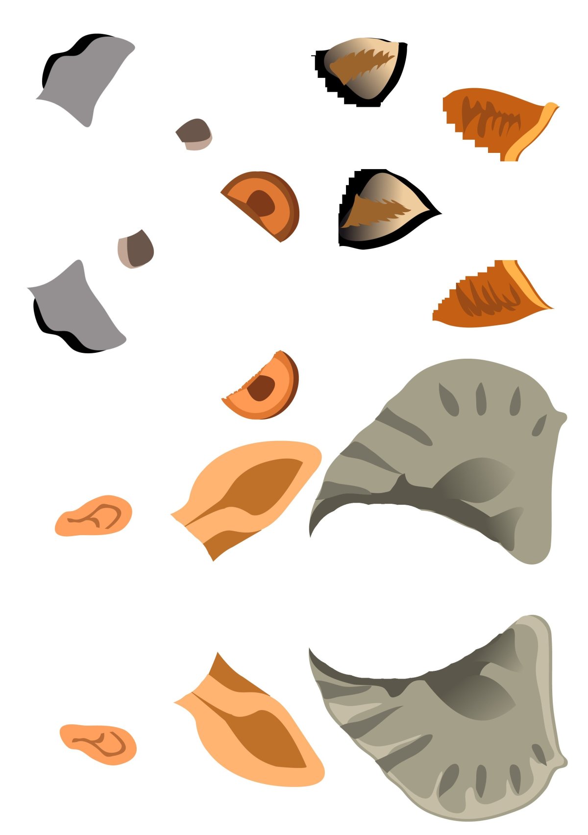 Рамка-вкладыш "где чей узор?"