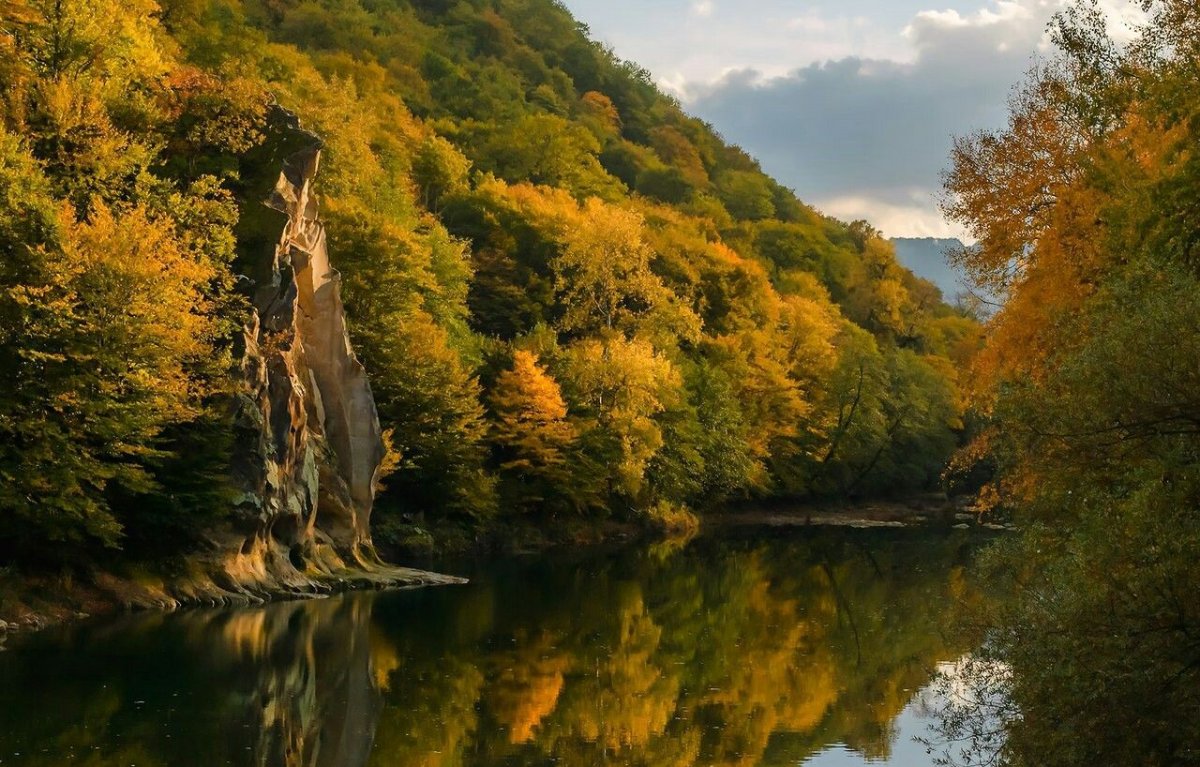 Речка Псекупс Краснодарский край