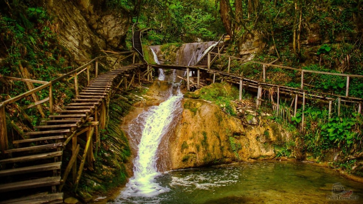 Ущелье Джегош 33 водопада